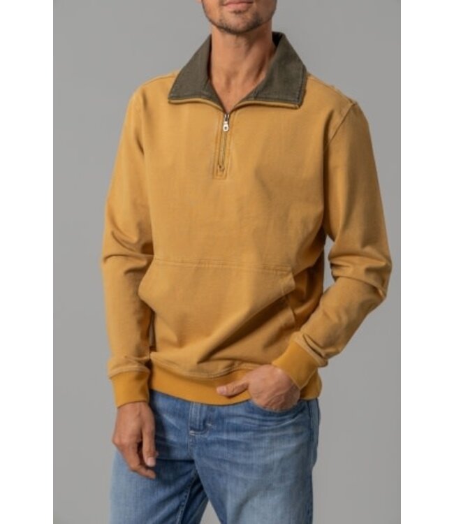 Kimes Ranch Mens Wicklow Sweatshirt - Gold