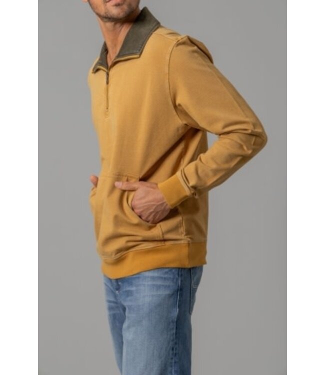 Kimes Ranch Mens Wicklow Sweatshirt - Gold