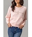Kimes Ranch Ladies Gracie Cropped Crewneck - Pink