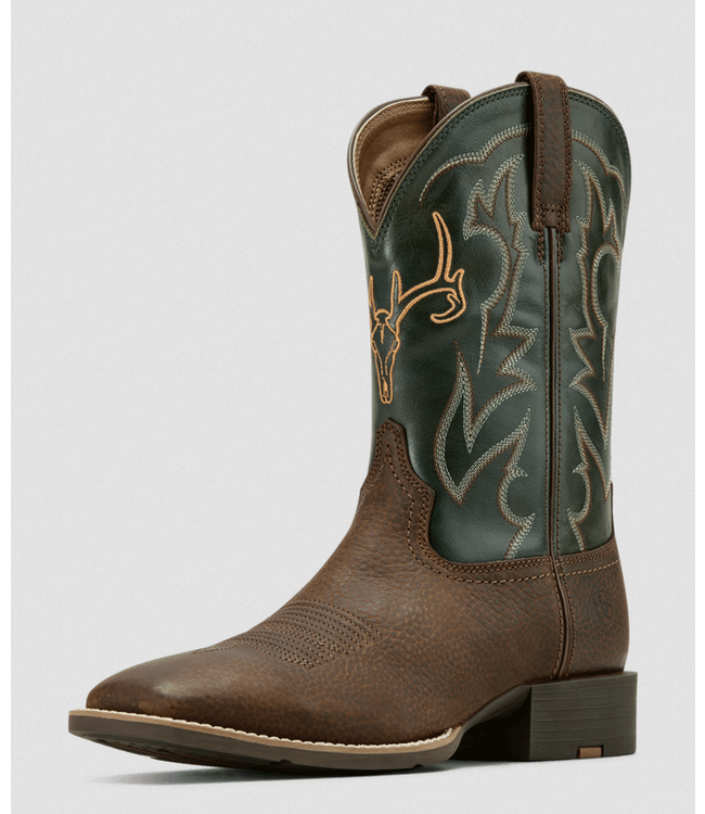 Ariat Men's Sport Outdoor Cowboy Boot - Brown Oiled Rowdy