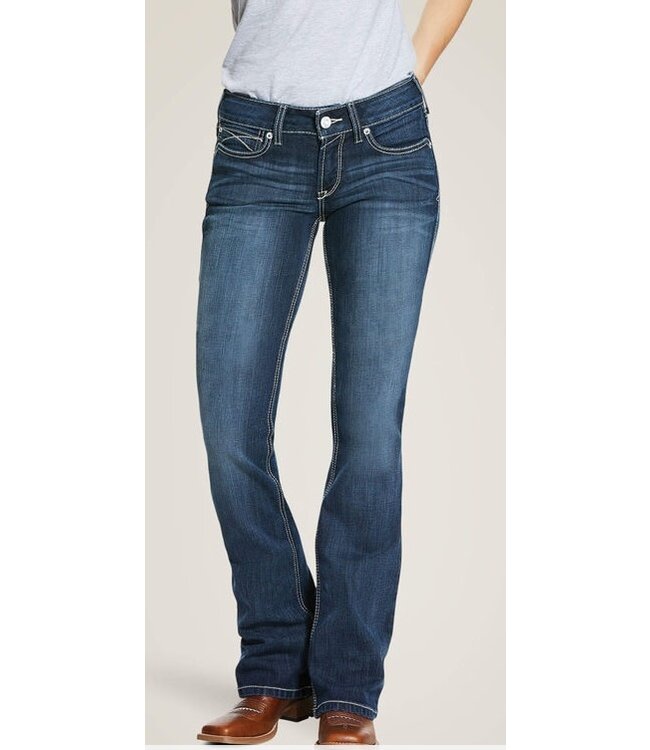 Ariat R.E.A.L. Mid Rise Stretch Arrow Fit Jean Shayla