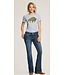 Ariat R.E.A.L. Mid Rise Stretch Arrow Fit Jean Shayla
