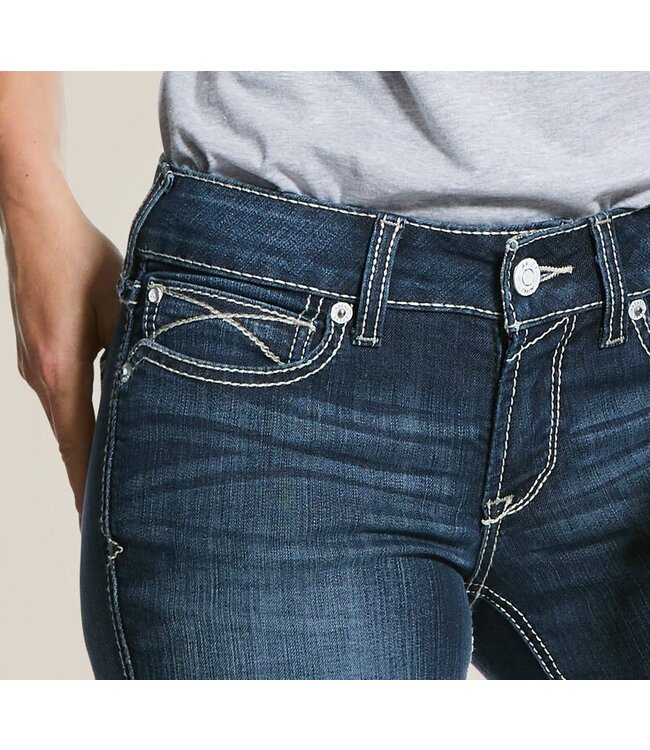 Ariat R.E.A.L. Mid Rise Stretch Arrow Fit Jean Shayla