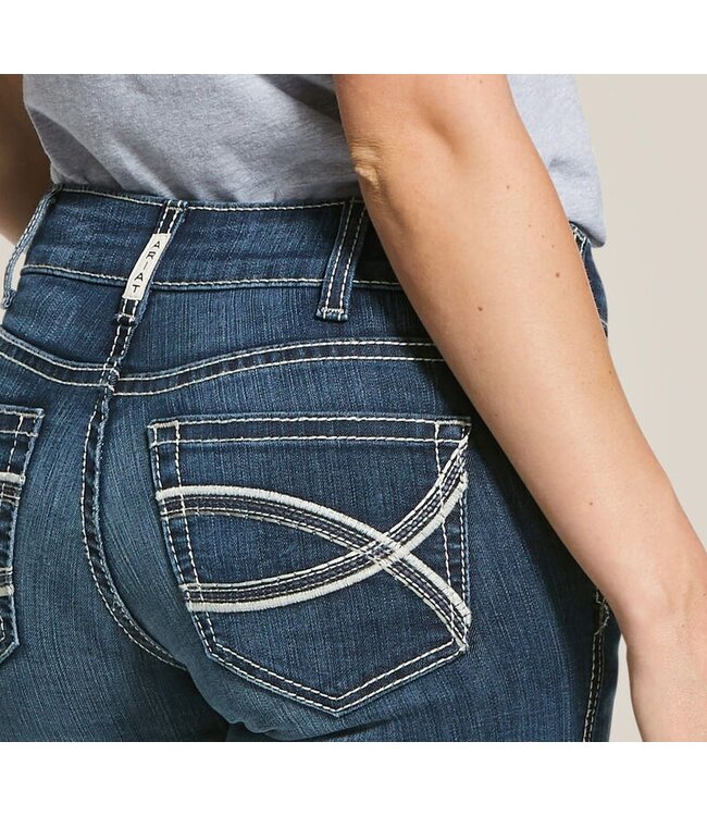 Ariat R.E.A.L. Mid Rise Stretch Arrow Fit Jean Shayla