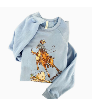 The Fringed Pineapple Down & Out Sweatshirt