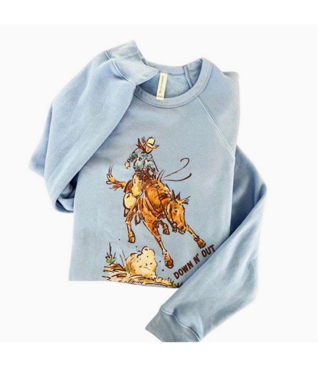 The Fringed Pineapple Down & Out Sweatshirt