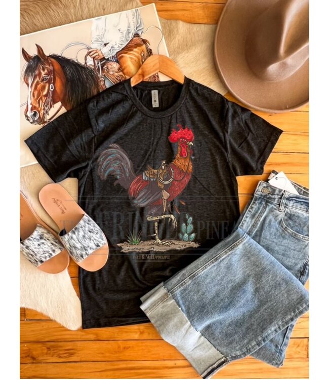 The Fringed Pineapple Cody Rooster Tee