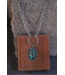 Turquoise Haven Two-Layer Western Turq Stone Charm Necklace