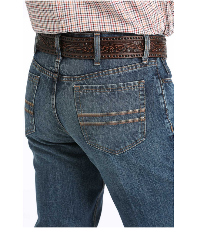 Cinch Mens Cinch Silver Label Straight Leg Jean - Med Wash