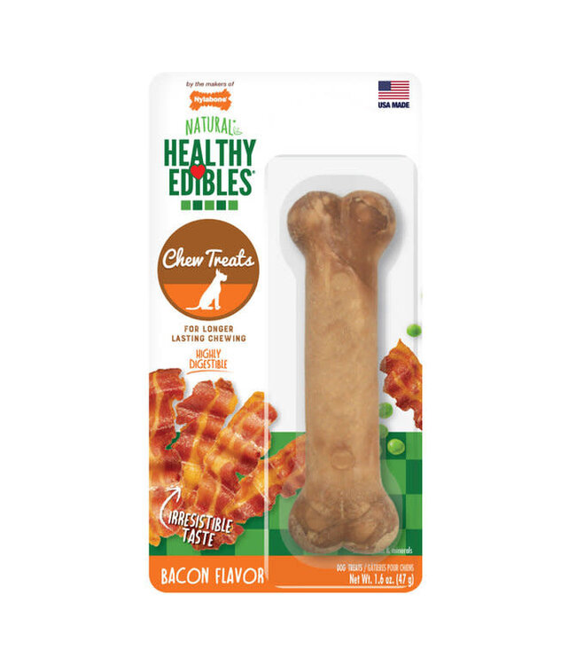 Nylabone Healthy Edibles Bacon Chew