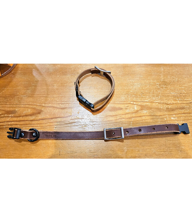 Beyond the Barn Leather Adjustable Metal Side Release Collar BTB