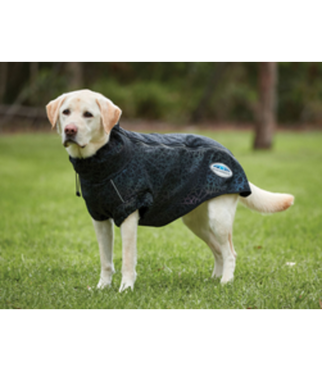 Weatherbeeta Comfitec Reflective Print Active Dog Coat
