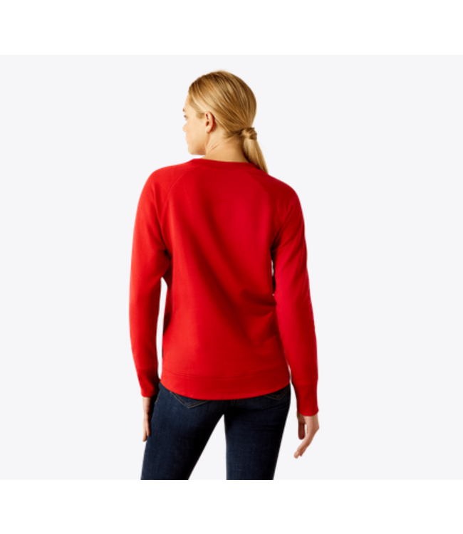 Ariat Ariat Women's Benicia Team Sweatshirt - Red
