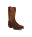 Dan Post Mens Creed Cowboy Boot -Chocolate/Tan