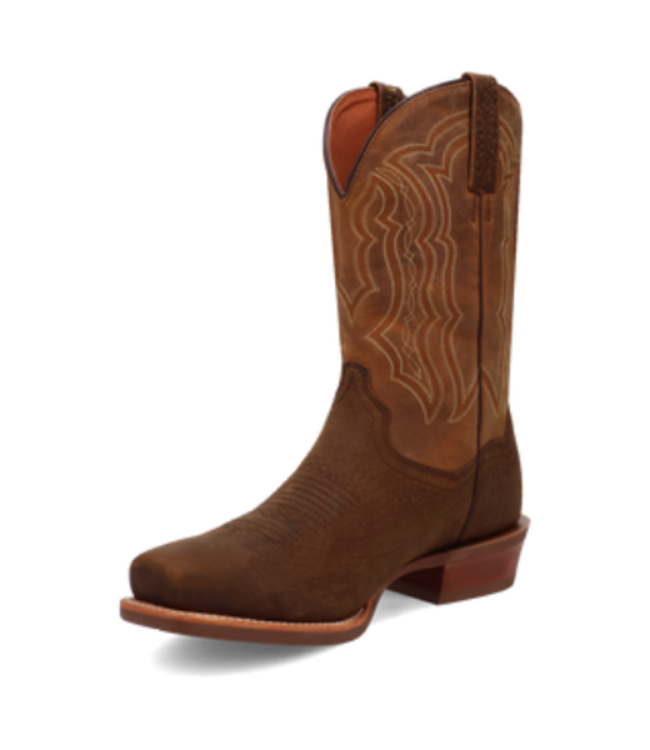 Dan Post Mens Creed Cowboy Boot -Chocolate/Tan