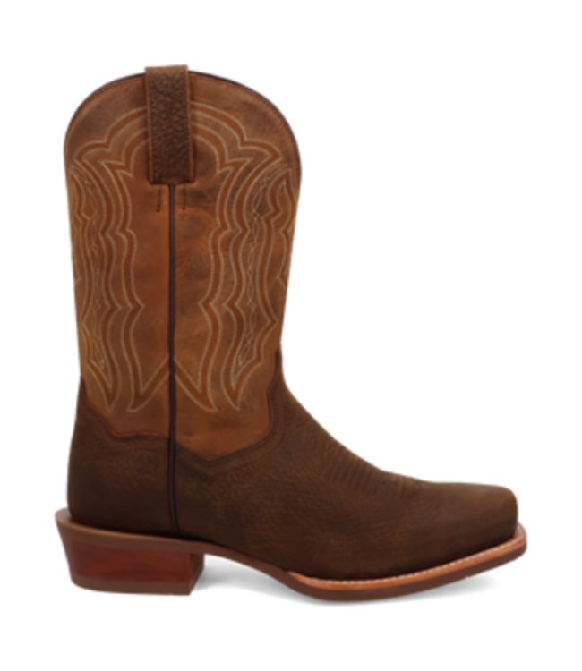 Dan Post Mens Creed Cowboy Boot -Chocolate/Tan