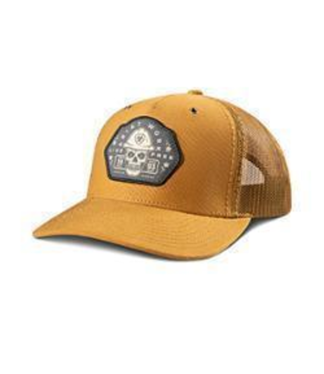 Ariat Ariat Work Skull Patch Cap - Tan