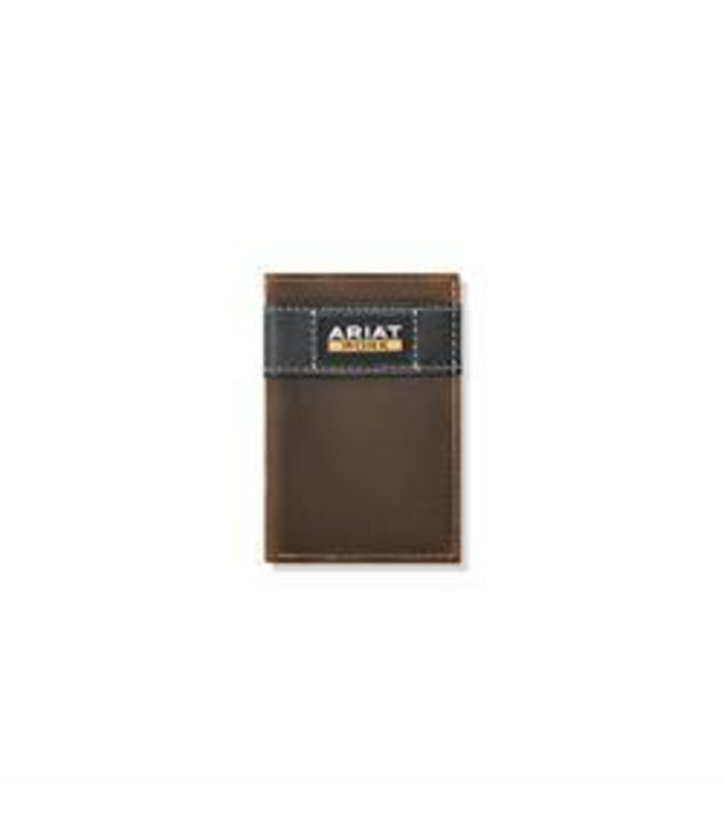 Ariat Ariat Work Wallet Trifold- Brown