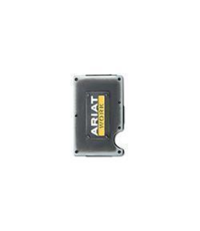 Ariat Ariat Work Wallet Utility Stacked Logo - Silver