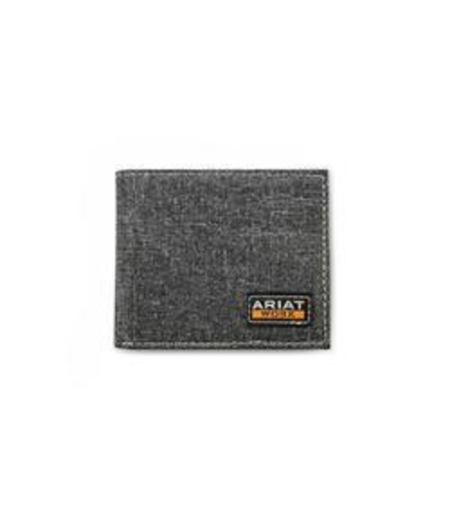 Ariat Ariat Work Wallet Bifold Heather Fabric -  Grey