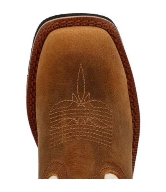 Rocky Kids Youth 8" Western  Brown and Bone