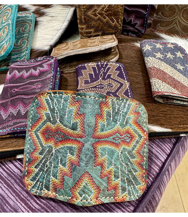 Beyond the Barn Leather Boot Card Wallet BTB