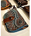 Beyond the Barn Leather Boot Card Wallet W/ Keyring Assort. BTB