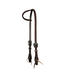 Professional's Choice Chocolate Roughout One Ear Headstall