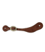 Professional's Choice Chocolate Roughout Spur Straps