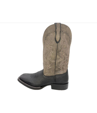 Smoky Mountain Men's Houston Western Boot -Black/Grey