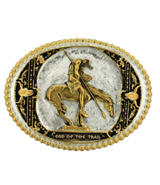 Montana Silversmith Attitude End of the Trail Two Tone Buckle