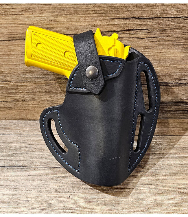 Beyond the Barn Leather Pancake Holster 1911 Belt BTB
