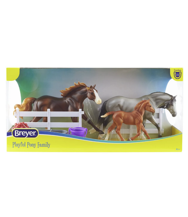 Breyer Playful Pony Family Set