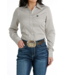 Cinch Wht/Brgndy/Pnk Stripe TENCEL Button Down