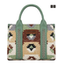 Wrangler Wrangler Southwestern Pattern Dual Sided Print Mini Tote/Crossbody