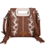 Wrangler Wrangler Top Handle Boot Scroll Fringe Tote/Crossbody