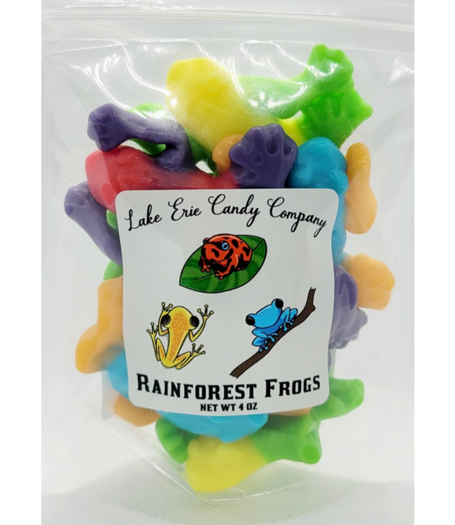 Lake Erie Candy Company Rainforest Frog Gummies