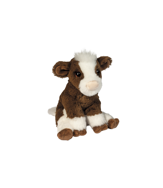 Douglas Bessie Brown Cow Plush Mini Soft