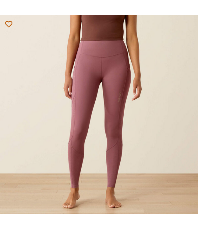 Ariat Women's Breathe Eos Half Grip Tight-Tulipwood