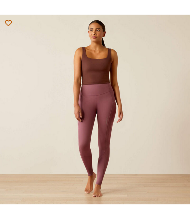 Ariat Women's Breathe Eos Half Grip Tight-Tulipwood