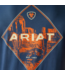 Ariat Mens Ariat Diamond Valley T-Shirt - Blue