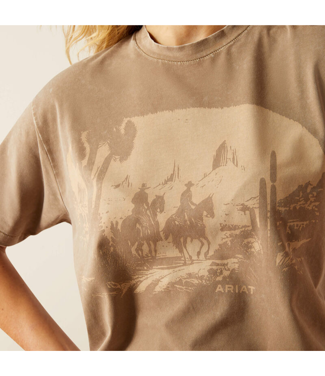 Ariat Ariat Women's Mural Tee - Greige