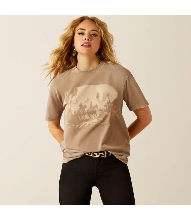 Ariat Ariat Women's Mural Tee - Greige