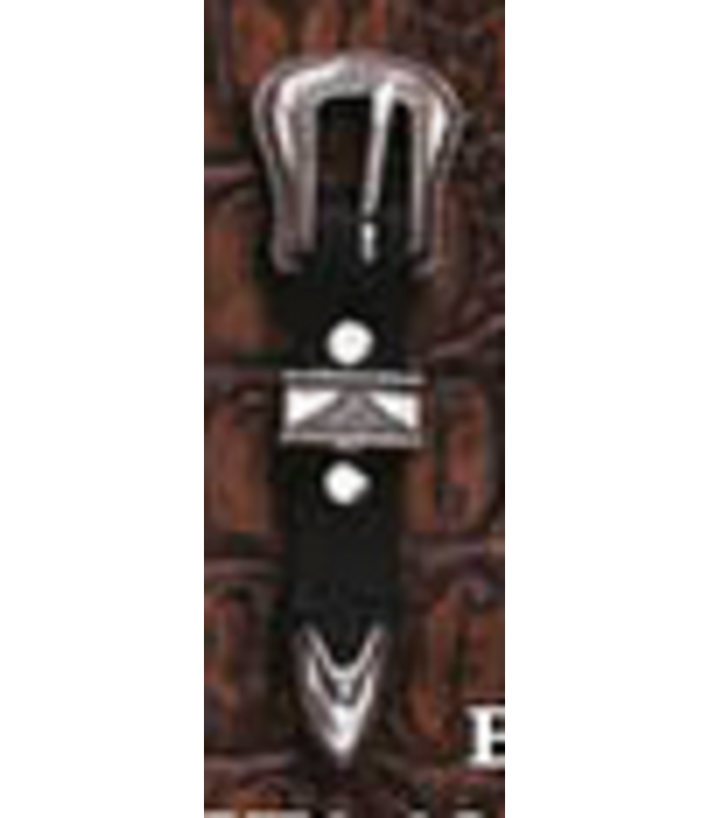 Antique Silver Hatband Buckle Set BX1-10