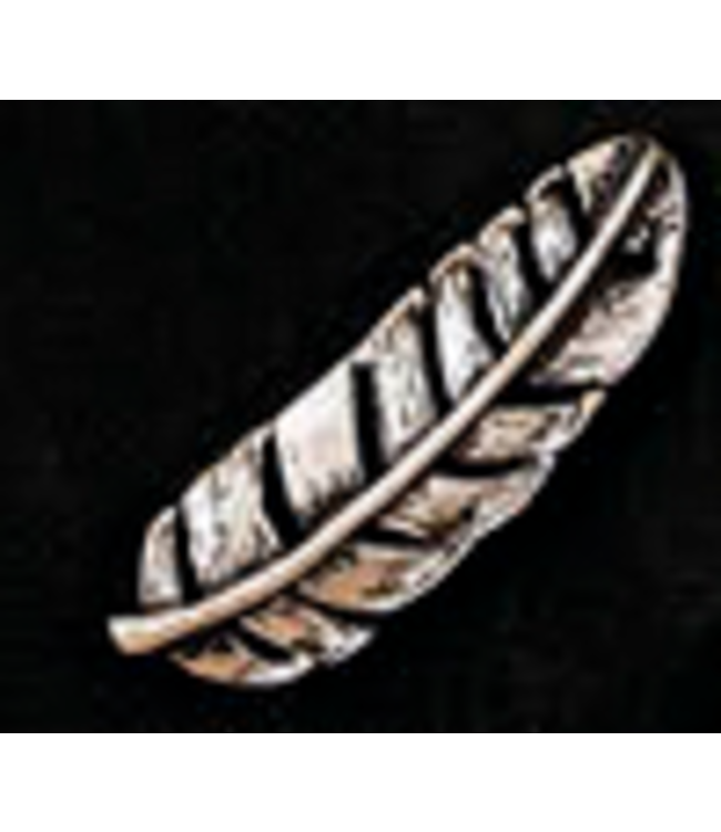 Austin Accent Silver Feather Hat Pin