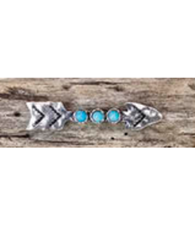 Austin Accent Hat Pin Arrow with Turquoise