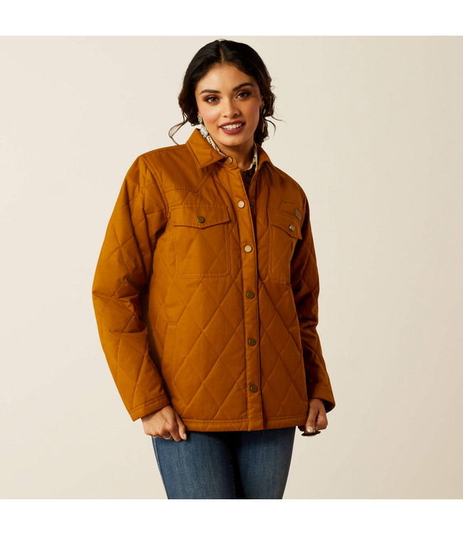 Ariat Womens Grizzly Quilted Barn Jacket