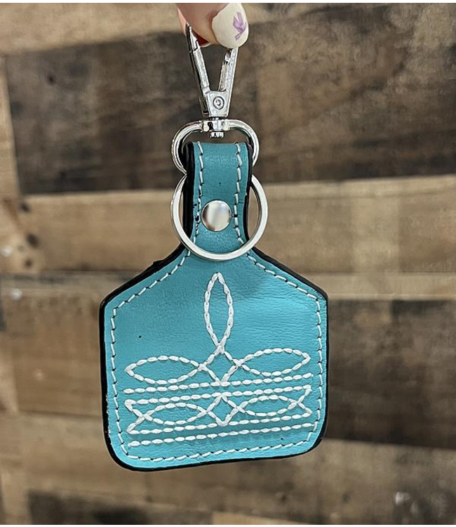 Bootstitch Leather Keychain