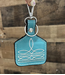 Bootstitch Leather Keychain