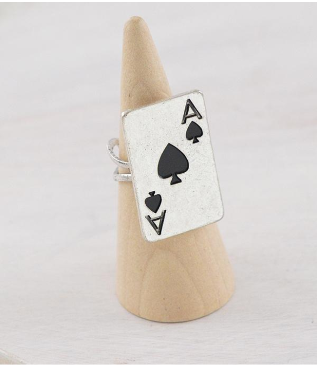 Aces Western Ring